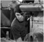A KKSP Precision Machining employee does custom machining work