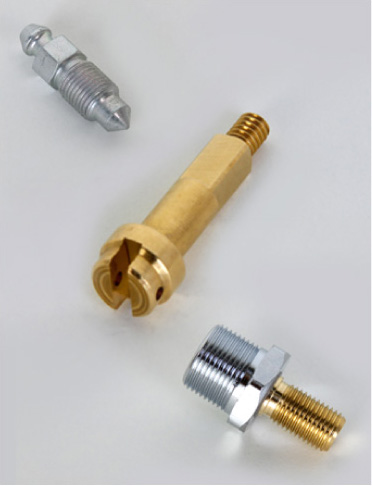 At KKSP Precision Machining, we use swiss machining, CNC turning, Brown and Sharpe machines plus Hydromats to produce all sorts of screw machine parts in a variety of metals